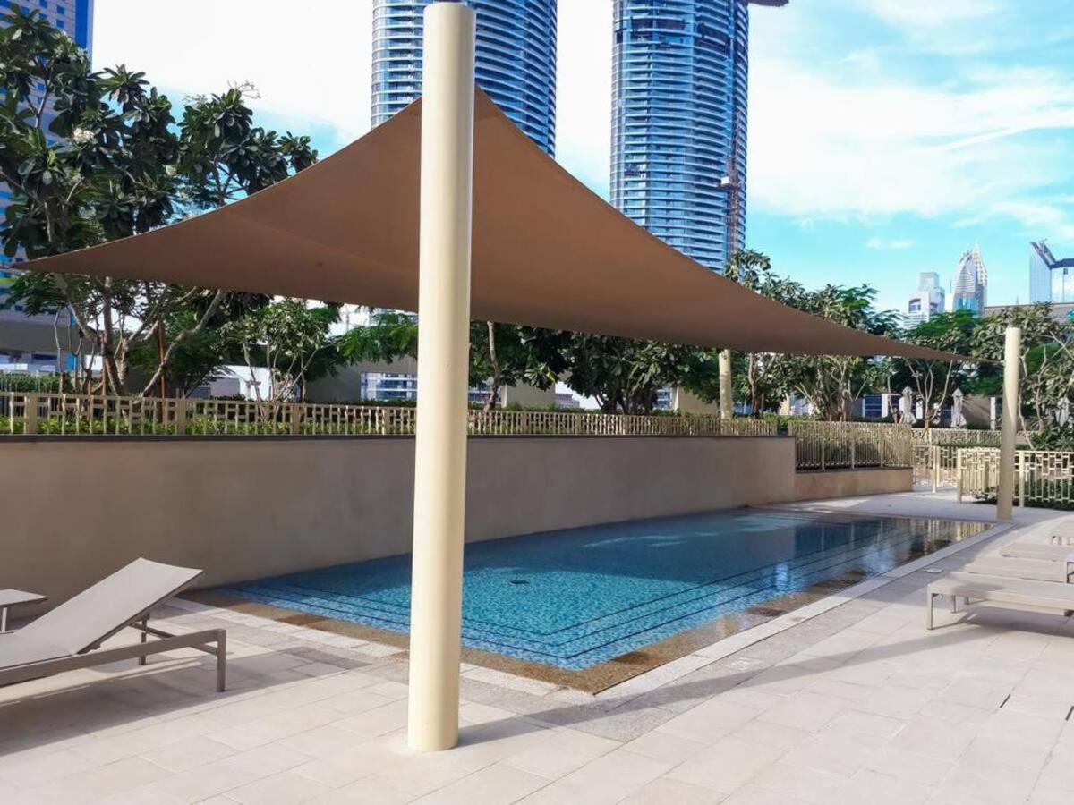 First Class 2Br With Full Dubai Skyline & Sea View Apartment Exterior photo